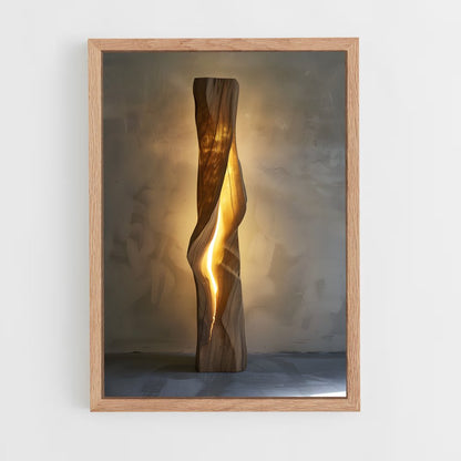 ap-floor lamp-7 cadre Bois clair