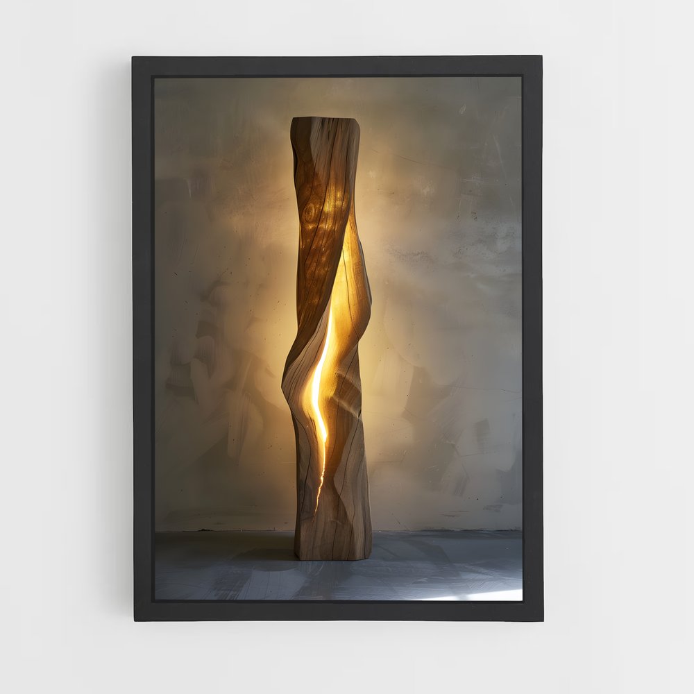 ap-floor lamp-7 cadre Noir