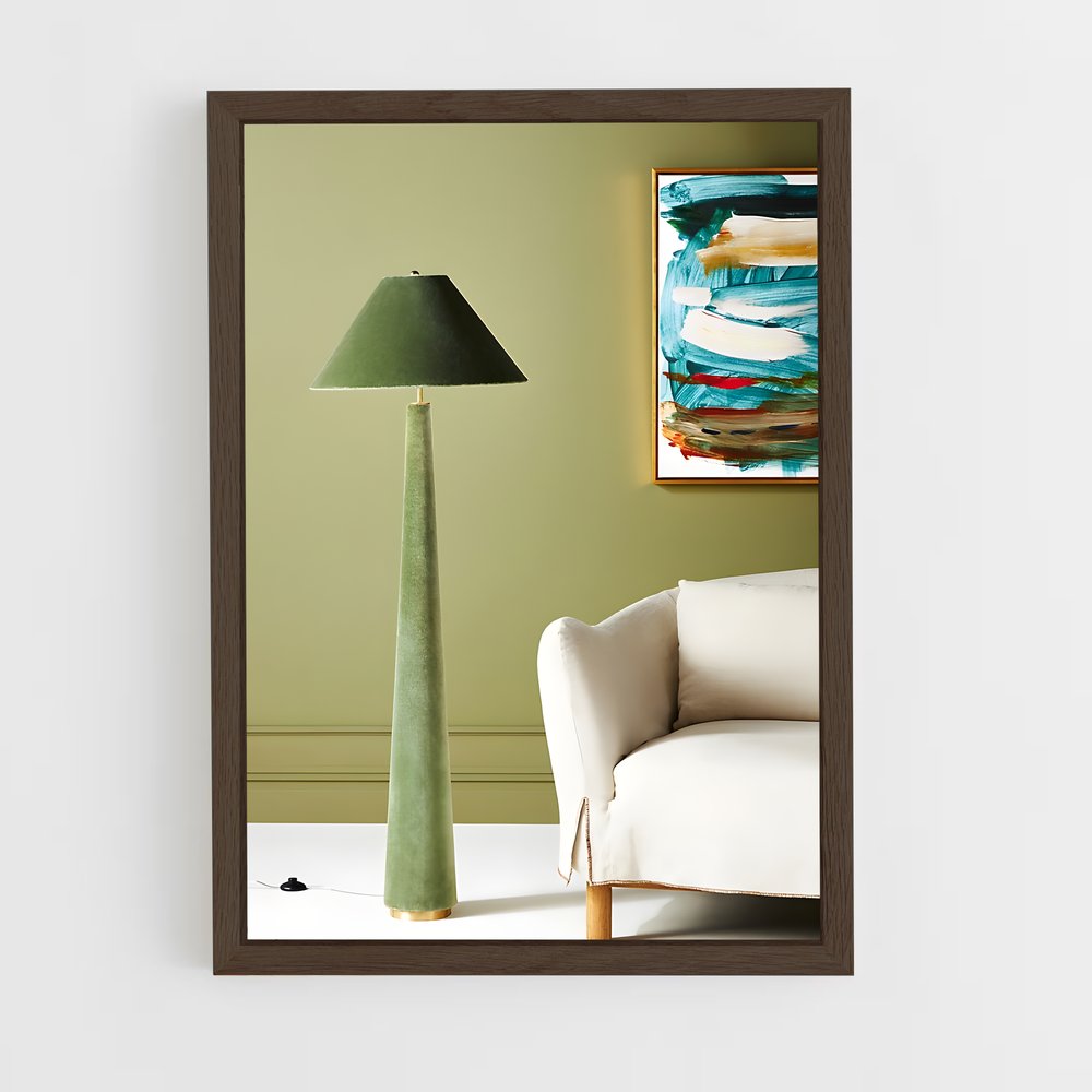 ap-floor lamp-8 cadre Bois foncé