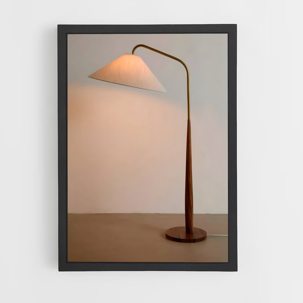 ap-floor lamp-9 cadre Noir