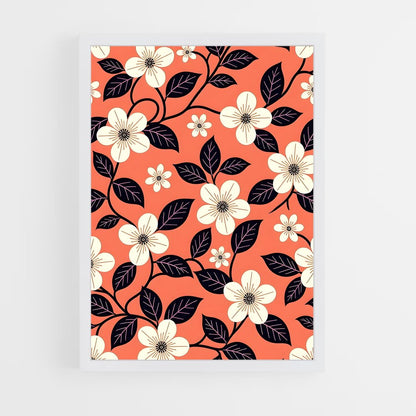 ap-floral patterns-8 cadre Blanc