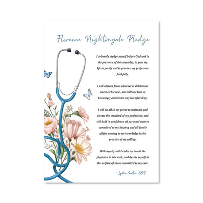 Poster Fleurs de Nuit