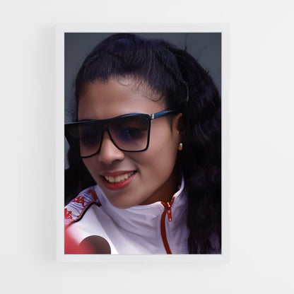 ap-florence griffith-joyner-3 cadre Blanc