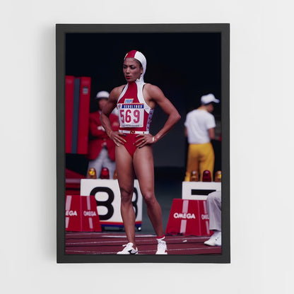 ap-florence griffith-joyner-4 cadre Noir