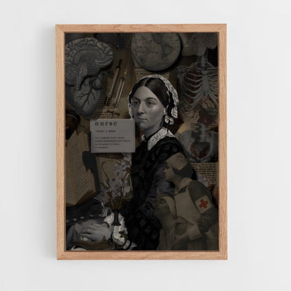 ap-florence nightingale-1 cadre Bois clair