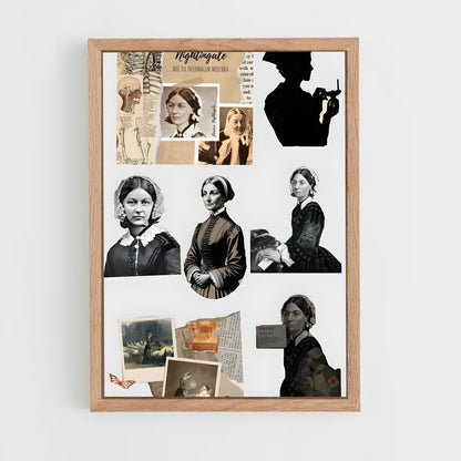 ap-florence nightingale-2 cadre Bois clair
