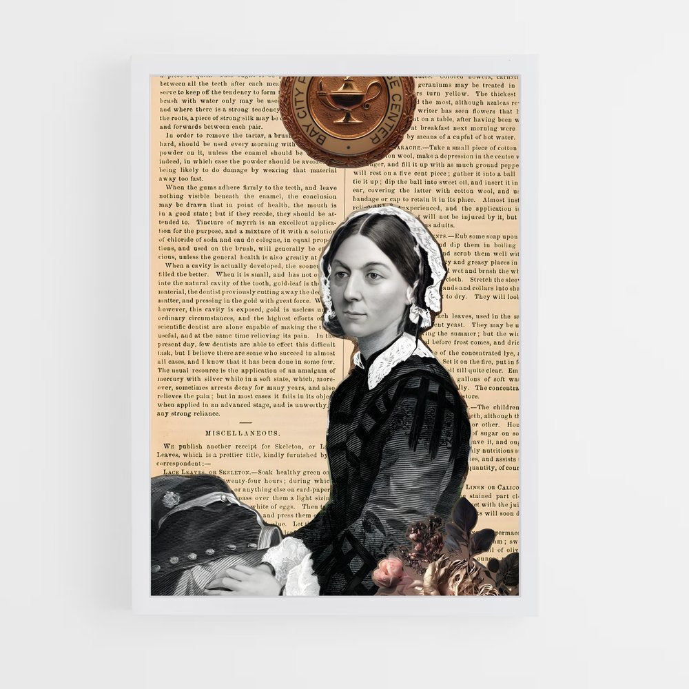 ap-florence nightingale-4 cadre Blanc