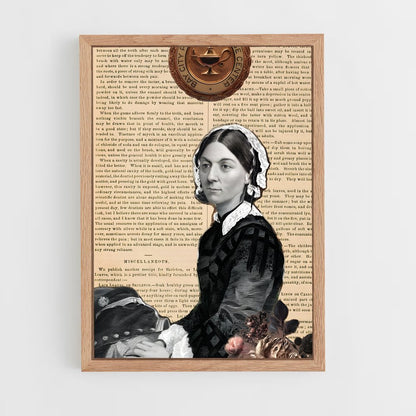 ap-florence nightingale-4 cadre Bois clair
