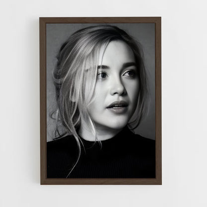 ap-florence pugh-4 cadre Bois foncé