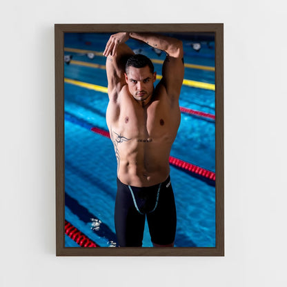 ap-florent manaudou-5 cadre Bois foncé