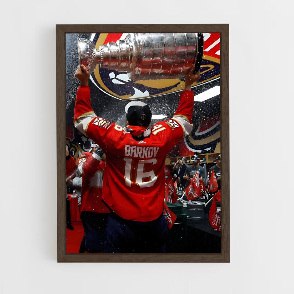 ap-florida panthers-1 cadre Bois foncé