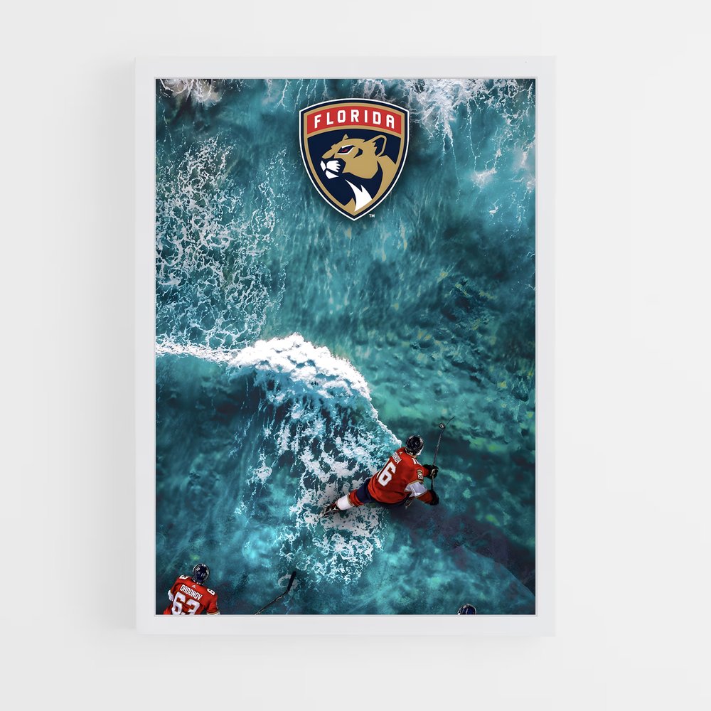 ap-florida panthers-3 cadre Blanc