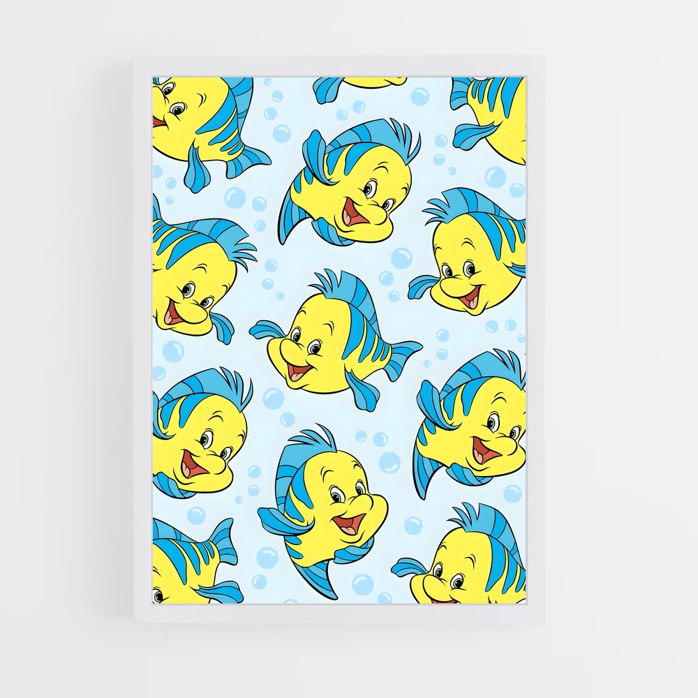 ap-flounder-1 cadre Blanc
