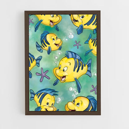 ap-flounder-3 cadre Bois foncé