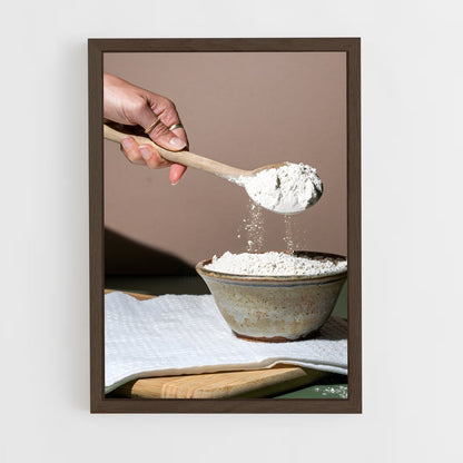ap-flour-1 cadre Bois foncé