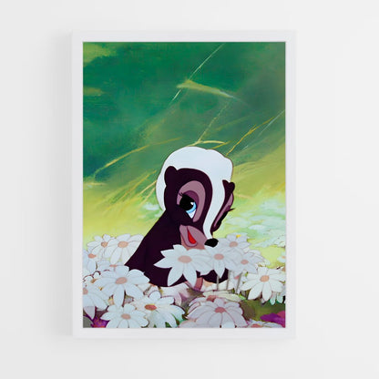 ap-flower bambi-1 cadre Blanc