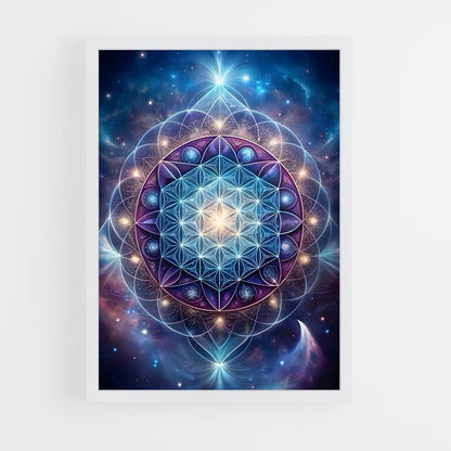 ap-flower of life-2 cadre Blanc