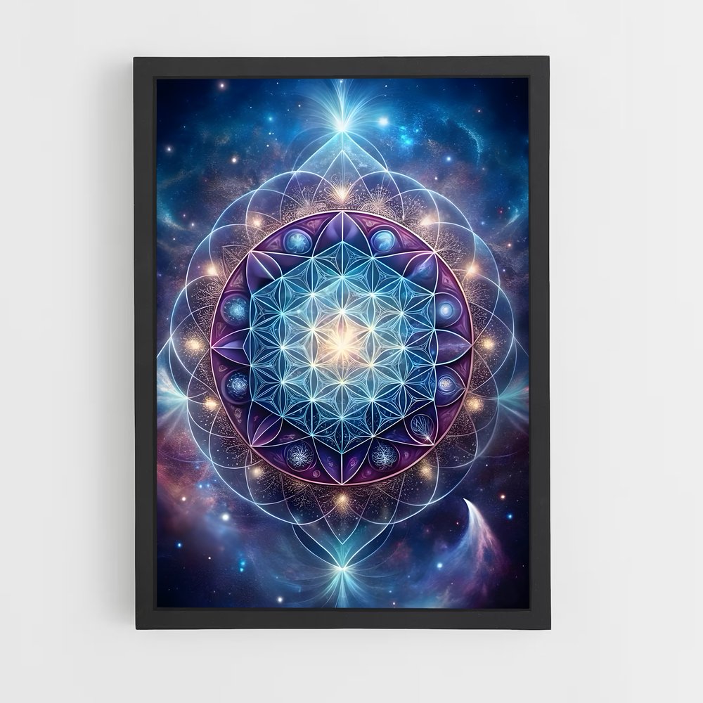 ap-flower of life-2 cadre Noir