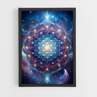ap-flower of life-2 cadre Noir