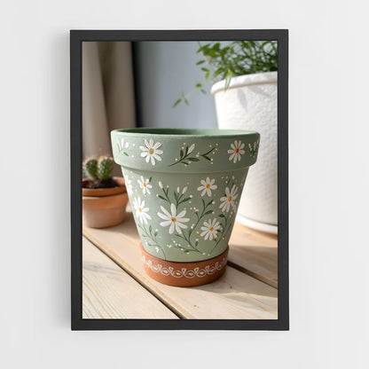 ap-flower pot-1 cadre Noir