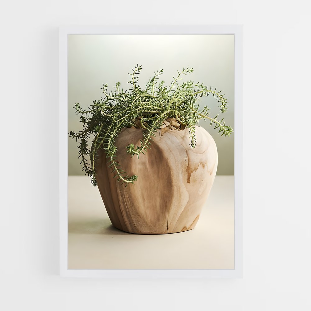 ap-flower pot-11 cadre Blanc