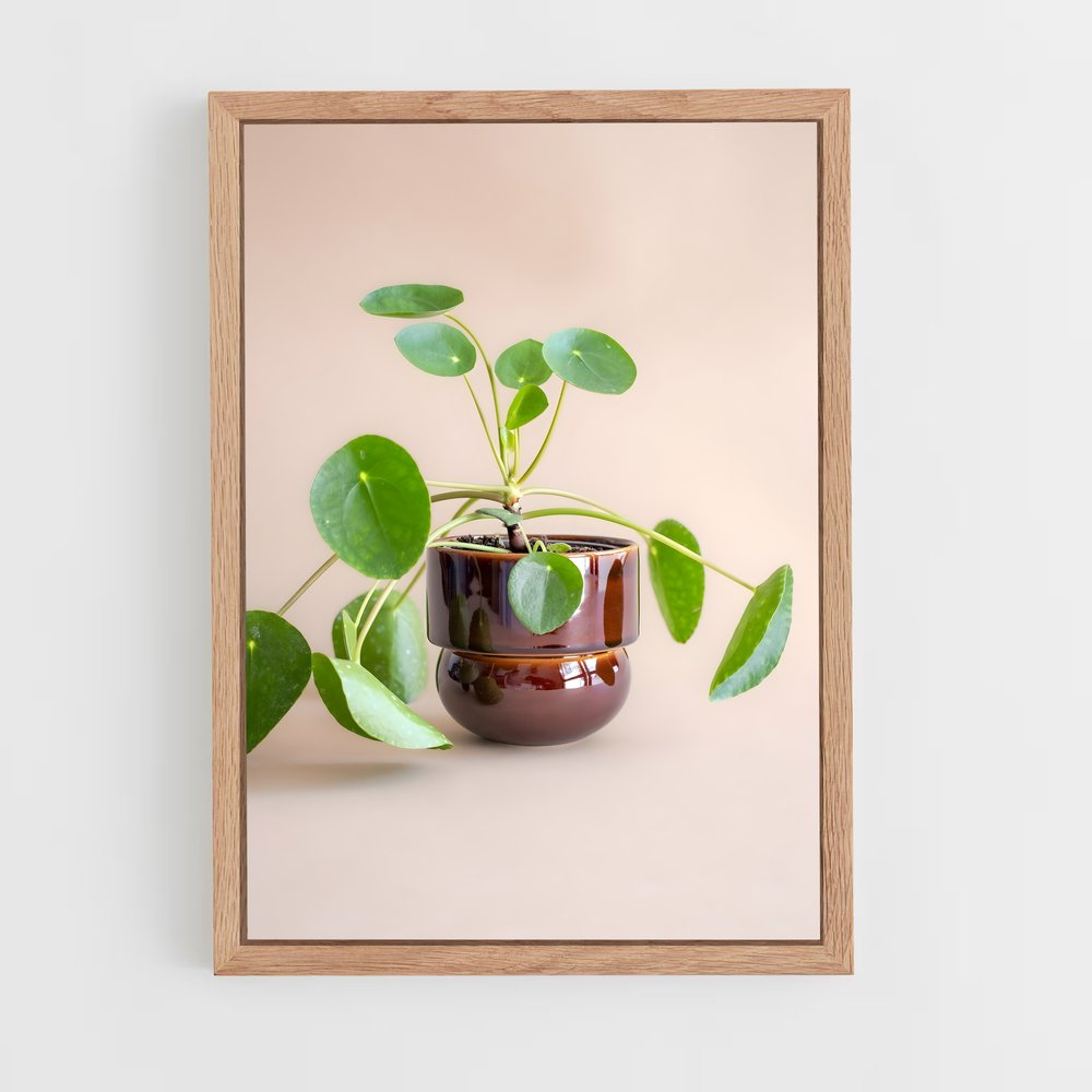 ap-flower pot-7 cadre Bois clair