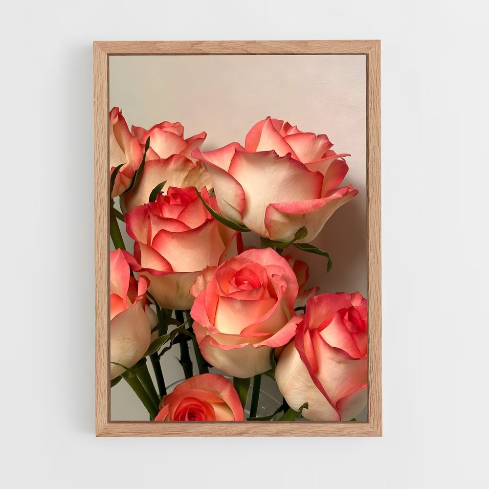 ap-flowers-10 cadre Bois clair