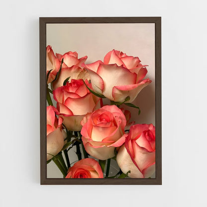 ap-flowers-10 cadre Bois foncé