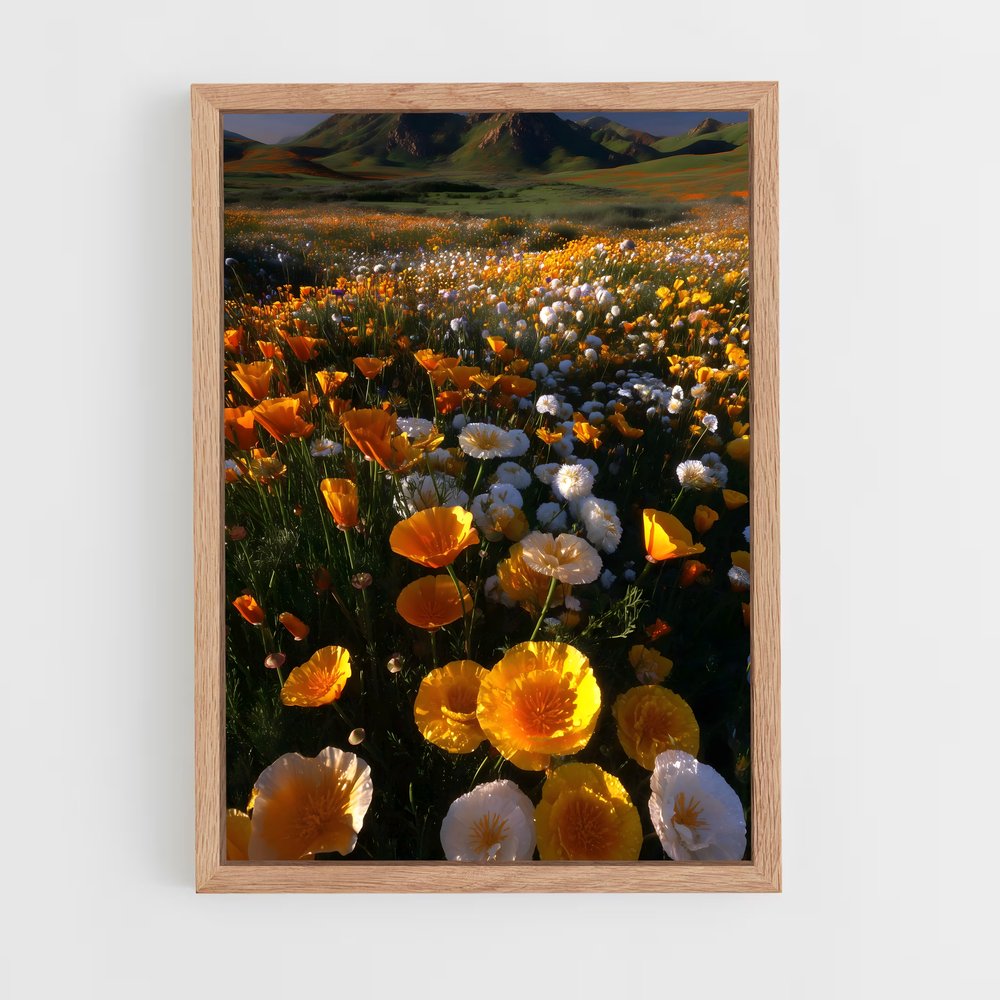ap-flowers-2 cadre Bois clair