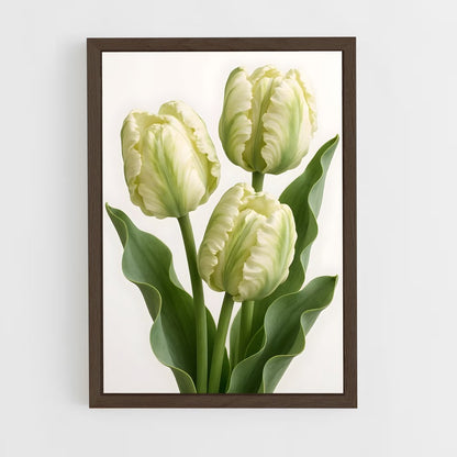 ap-flowers-6 cadre Bois foncé