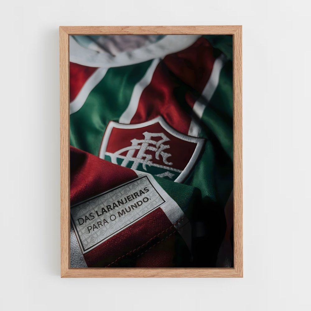 ap-fluminense fc-4 cadre Bois clair