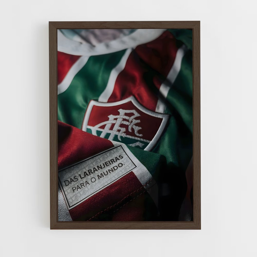 ap-fluminense fc-4 cadre Bois foncé