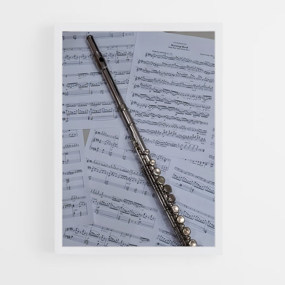 ap-flute-4 cadre Blanc
