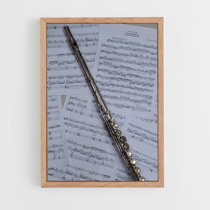ap-flute-4 cadre Bois clair