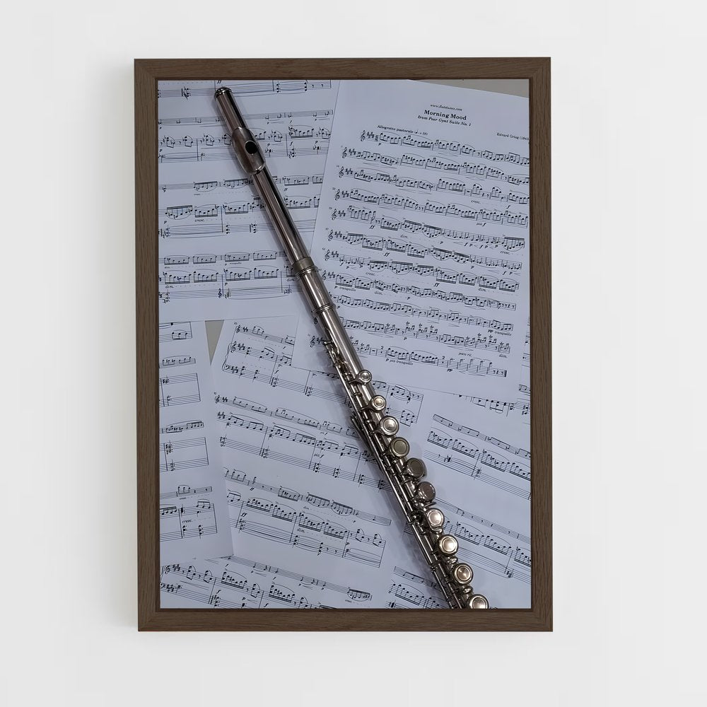 ap-flute-4 cadre Bois foncé