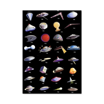 Poster Vaisseaux Étoilés