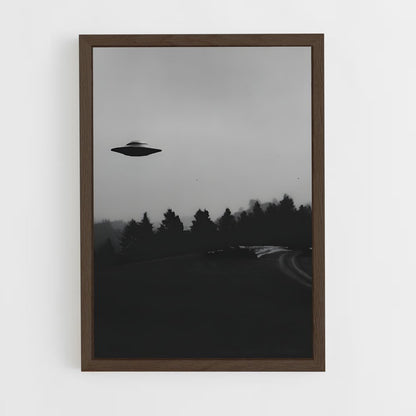ap-flying disc-1 cadre Bois foncé