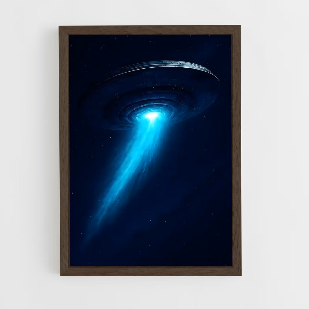 ap-flying saucer-3 cadre Bois foncé