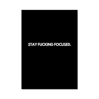 Poster Stay Fast