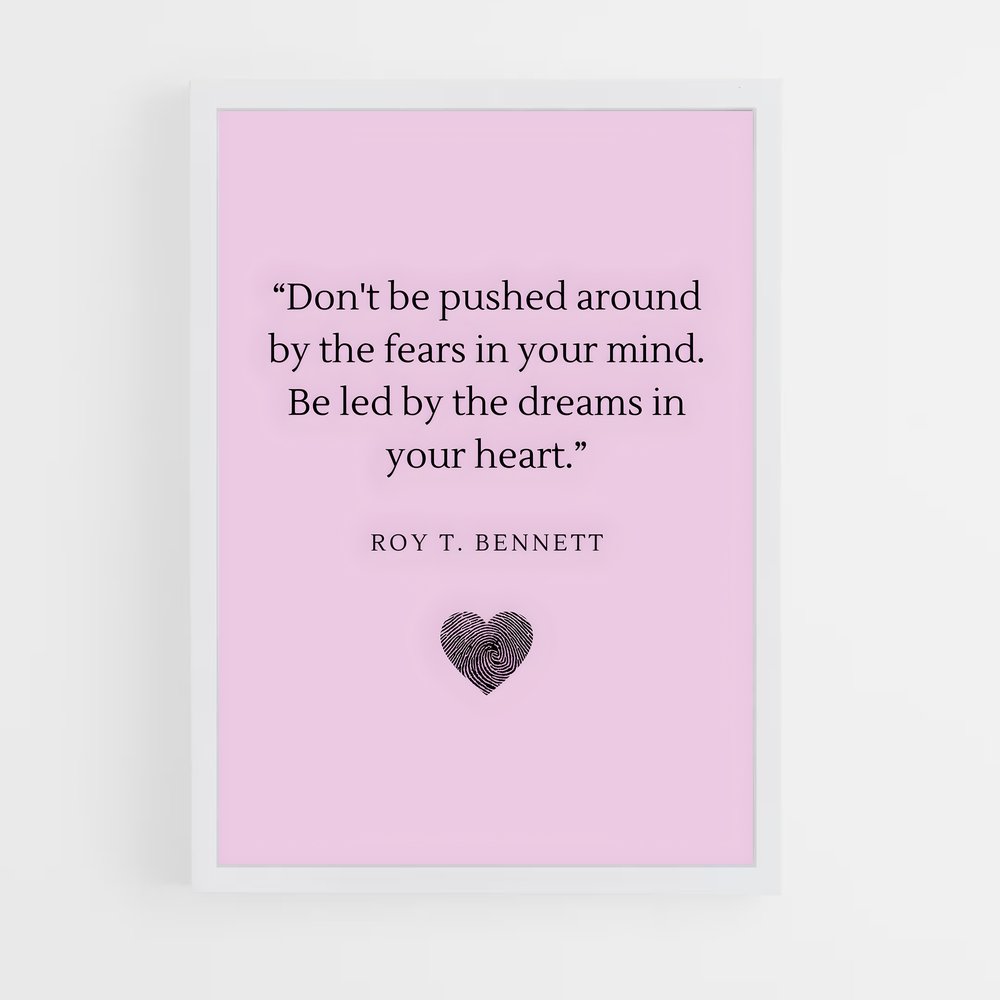 ap-follow your heart-2 cadre Blanc
