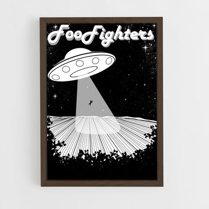 ap-foo fighters-1 cadre Bois foncé