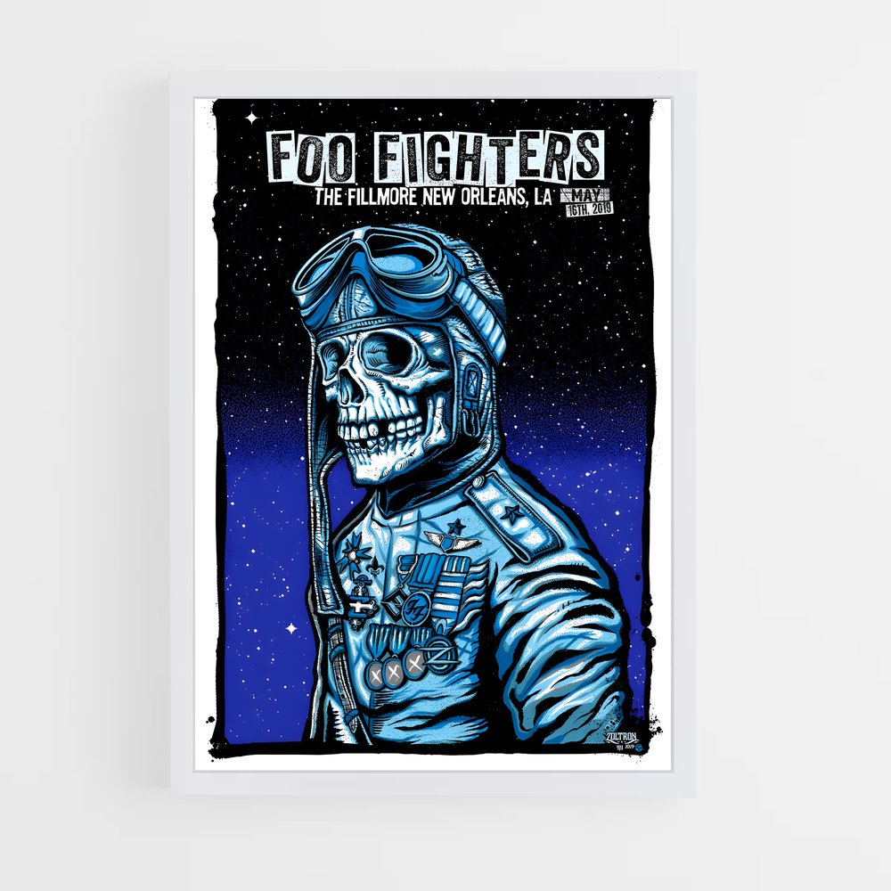 ap-foo fighters-2 cadre Blanc