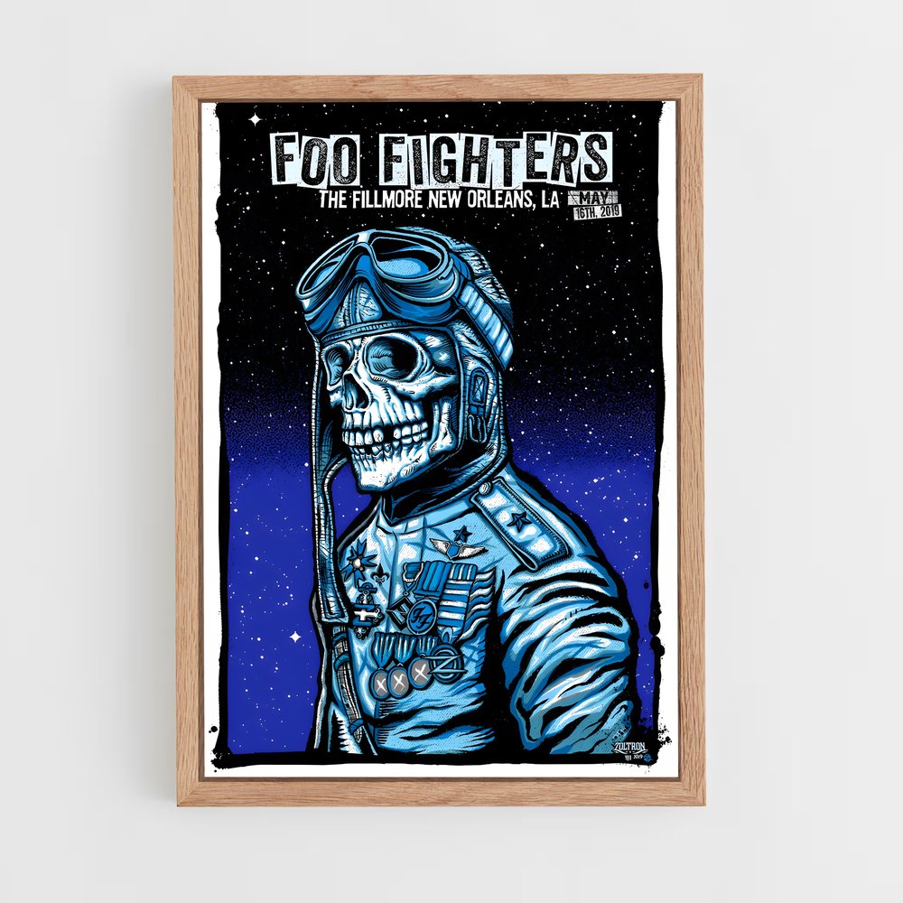 ap-foo fighters-2 cadre Bois clair
