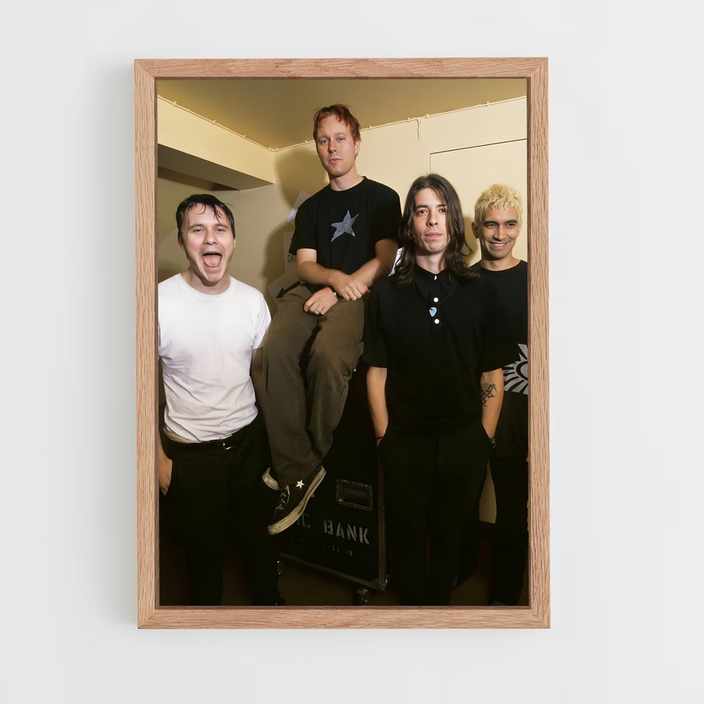 ap-foo fighters-4 cadre Bois clair
