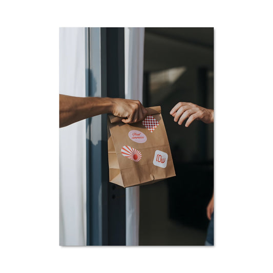 Poster Food delivery 4979