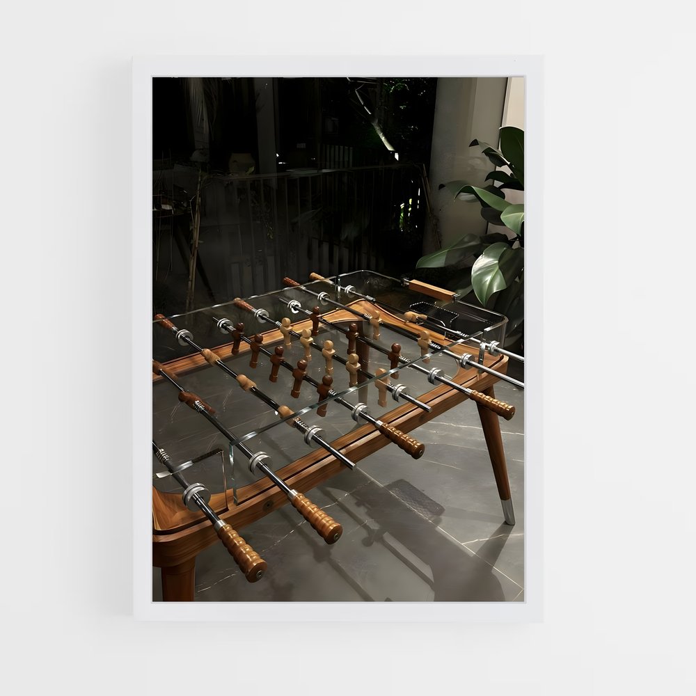 ap-foosball-10 cadre Blanc