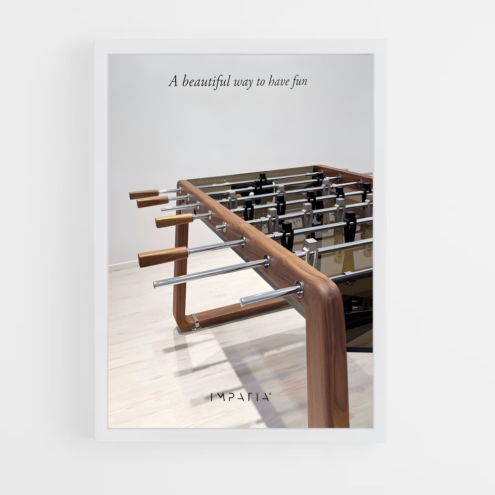 ap-foosball-3 cadre Blanc