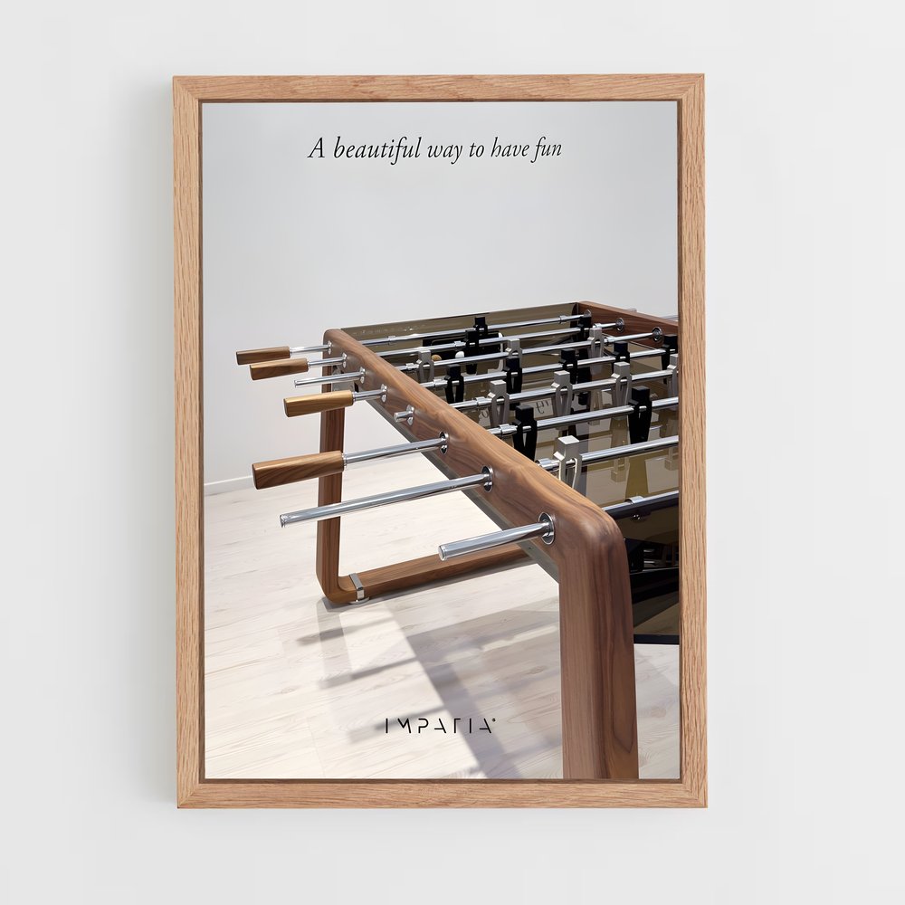 ap-foosball-3 cadre Bois clair