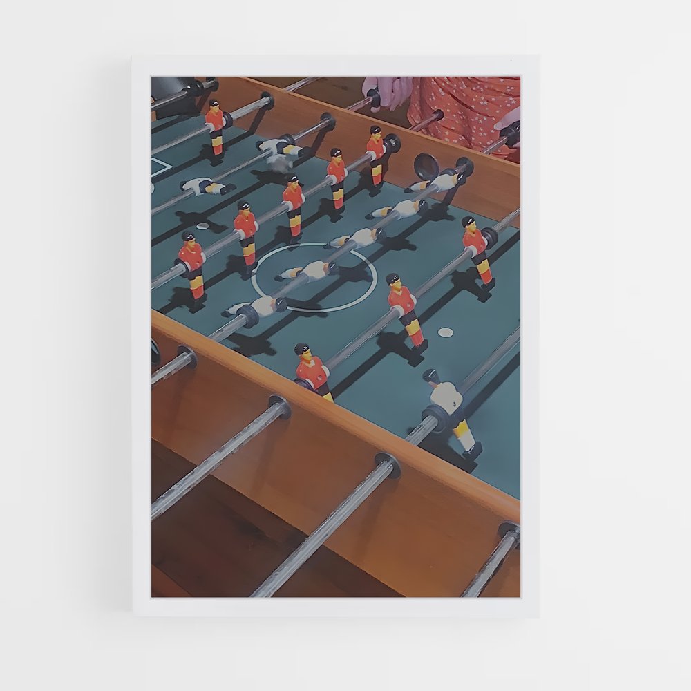 ap-foosball-4 cadre Blanc