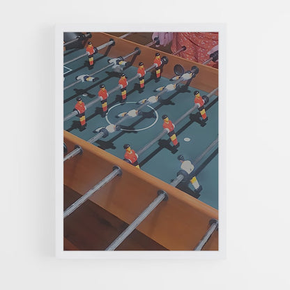 ap-foosball-4 cadre Blanc